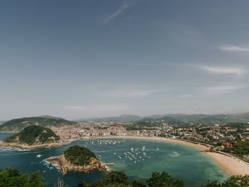 La Concha Bay in San Sebastián