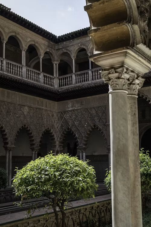 Alcazar and Plaza de España