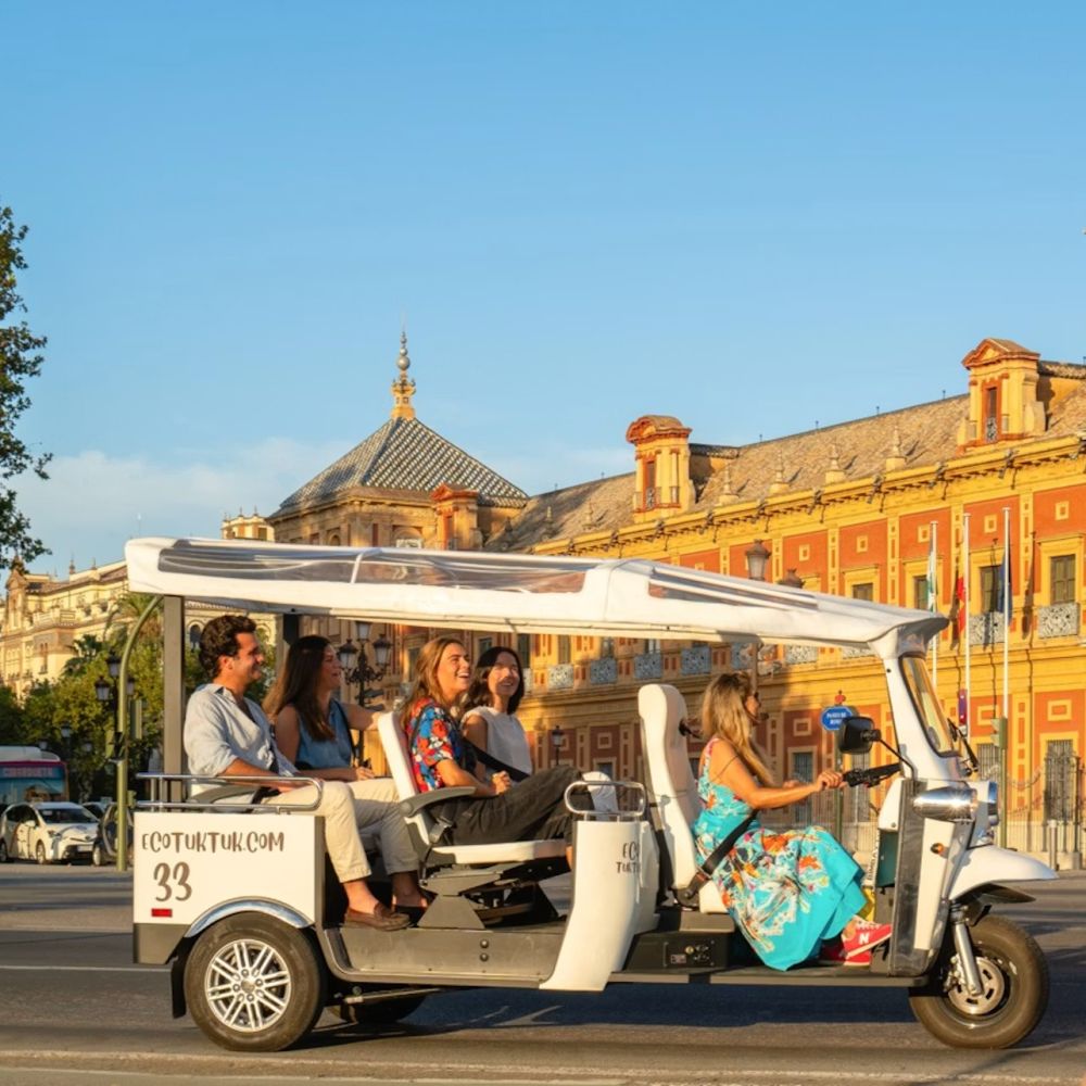 Seville: 1-Hour Private Tuk-Tuk Tour