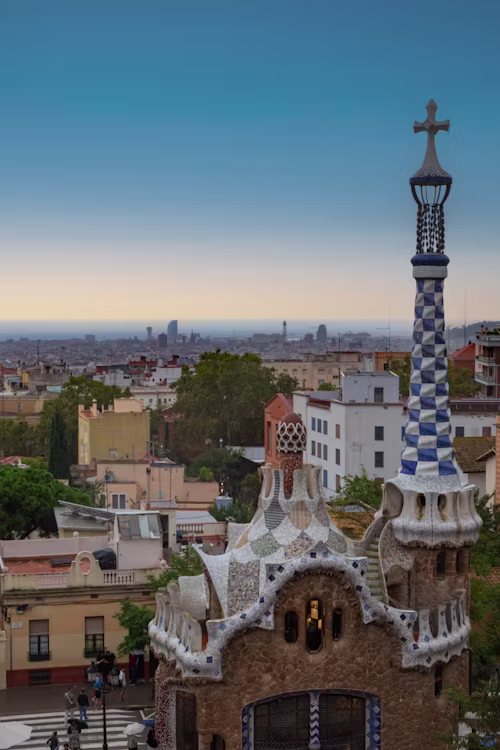 Parque Güell — cuento de Gaudí